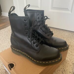 Black Dr Martens 1460 boots